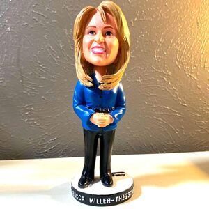 Fort Worth Meteorologist Rebecca Miller Bobblehead - Fort Worth Cats Channel 33